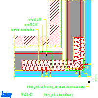 Knauf Gips KG - Plasterboard and prewall  W626 - W626-E1_Narożnik_zewnętrzny dwg