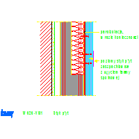 Knauf Gips KG - Plasterboard and prewall  W626 - W626-VM1_Styk_płyt dwg