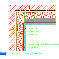 Knauf Gips KG - Plasterboard and prewall  W623 - W623-A1_Narożnik_wewnętrzny dwg