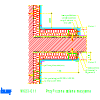 KNAUF SP.zo.o.	 - Suchy tynk i przedścianka W623 - W623-C11_Przyłączona_ściana_masywna dwg