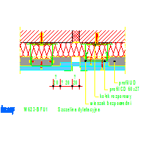 KNAUF SP.zo.o.	 - Suchy tynk i przedścianka W623 - W623-BFU1_Szczelina_dylatacyjna dwg