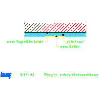 Knauf Gips KG - Plasterboard and prewall W611 - W611-H8_Styk_płyt _-_ metoda_cienkowarstwowa dwg