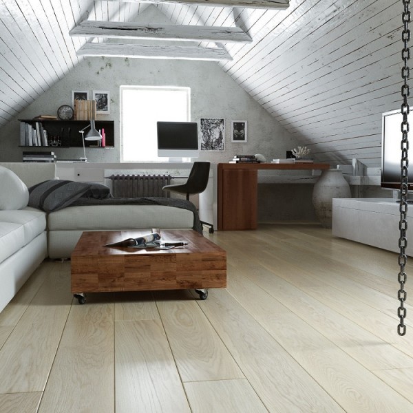 Jawor-Parkiet - Jawor-Parkiet - FertigDeska Luxury Oak Elegance Bleached