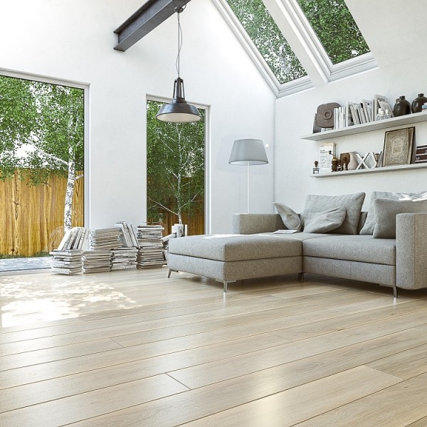 Jawor-Parkiet - Jawor-Parkiet - FertigDeska Luxury Oak Color Bianco