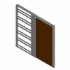 Eclisse UK - Cassette Synthesis Luce single wall plasterboard 150mm Size 100 - Family rfa