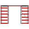 Eclisse Polska - Rozmiar 80 - widok dwg