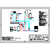 Dimplex - Heat pumps LA, LI - 02 012 LA, LI bivalent system (boiler stałopalny), 2 heating circuits, c.w.u dwg