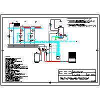 Dimplex - Heat pumps LA, LI - 02 004 LA, LI system monovalent 3 heating circuits, c.w.u dwg