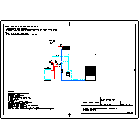 Dimplex - Heat pumps LA, LI - 02 001 LA, LI system monovalent heating circuit 1 dwg