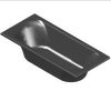  RIHO International - Rectangular bathtub 200x90 Lima BB49 - Dxf dxf