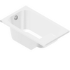  RIHO International - Rectangular bathtub 120x70 Petit BZ25 - Dxf dxf