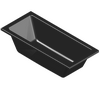  RIHO International - Rectangular bathtub 170x75 BA18 Lusso - Dxf dxf