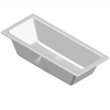  RIHO International - Rectangular bathtub 190x80 BA59 Lusso - Dxf dxf