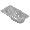  RIHO International - Rectangular bathtub Silvia 190x100 BZ39 - Dxf dxf