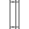 PURMO - Hygiene H30 H = 450mm - Side view dwg