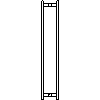 PURMO - Hygiene H20 H = 600mm - Side view dwg