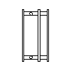 PURMO - Plan Ventil Hygiene FHV30 H = 300mm - Side view dwg