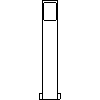 PURMO - Yali Comfort 500x950 - Side view dwg