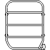 PURMO - Nila 800x620 - Front view dwg