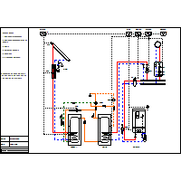 Junkers - Boiler hanging system designs with automatic series Cx Cerapur Comfort ZBR - ZBR_2xSK_CW400_MS100_2xMM100_6720811550 dwg