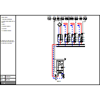 Junkers - Boiler hanging system designs with automatic series Cx Cerapur Comfort ZBR - ZBR_CW400_4xCR10_4xMM100_6720811527 dwg