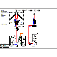 Junkers - Boiler hanging system designs with automatic series Cx Cerapur Comfort ZBR - ZBR_SK_Solar_P_MS200_MS100_CW400_MM100_6720811519 dwg