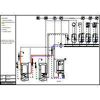 Junkers - Boiler hanging system designs with automatic series Cx Cerapur Comfort ZBR - ZBR_2xSK_CW400_5xMM100_6720811538 dwg