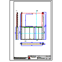 Małkowski-Martech Sp. z o.o. - Brama opuszczana Marc-O1 - Przeciwpożarowa brama opuszczana Marc-O1 EI30 z elektrotrzymaczem - balast jednostronny dwg