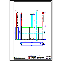 Małkowski-Martech Sp. z o.o. - Brama opuszczana Marc-O1 - Przeciwpożarowa brama opuszczana Marc-O1 EI60 z napędem elektrycznym - balast jednostronny dwg