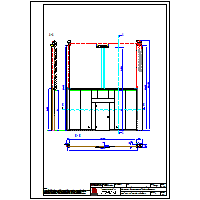 Małkowski-Martech Sp. z o.o. - Gate lowered Marc-O1 - Fire gate lowered Marc-O1 T30 electric and door ppoż.DB - ballast sided dwg