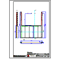 Małkowski-Martech Sp. z o.o. - Gate lowered Marc-O1 - Fire gate lowered Marc-O1 EI60 with Electroholders - ballast on both sides dwg