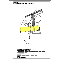 Izopanel - HIGH PROFILE ROOF PANEL IzoRoof - IzoRoof PUR / PIR / PIR +; MWF; EPS - skylight ridge dwg