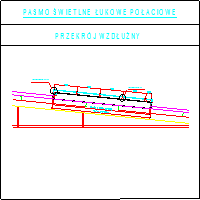 Matbud Sp. z o.o. - Rooflight Arched Roof - Rooflight arched skylight - a longitudinal section dwg