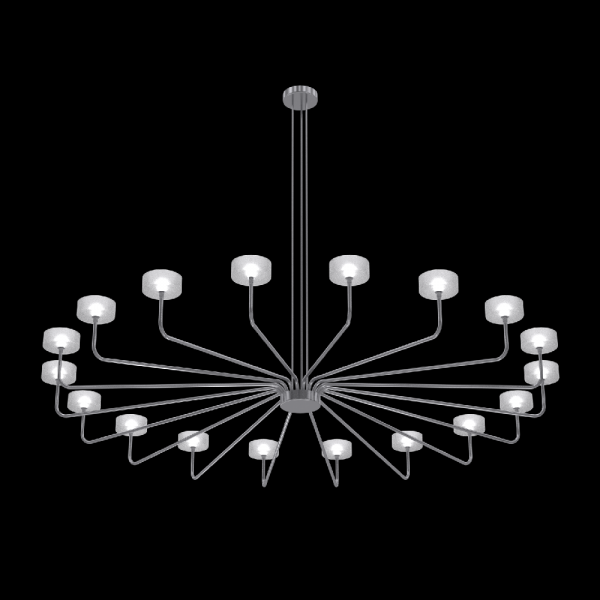 ElmarCo - Chandelier MISTRAL_z18-up - Visualisation