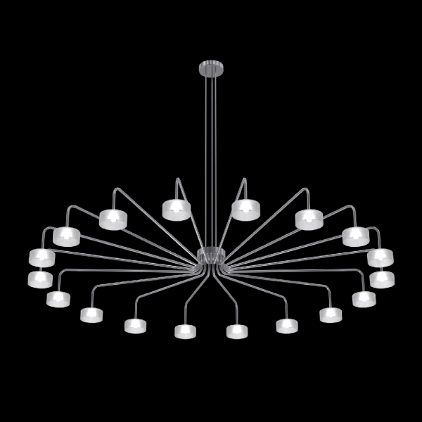 ElmarCo - Chandelier MISTRAL_z18-down - Visualisation