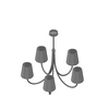 ElmarCo - MODENA chandelier-z5 - 3D dwg