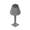 ElmarCo - CARA study room lamp-lg - 3D dwg