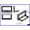 Faneco Sp. z o.o. Sp. k. - Baby changing SBCTXIH-open - View dwg