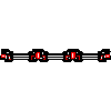 VETREX Sp. z o.o. - Window triple SS + SS + RU - A horizontal section dwg