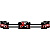 VETREX Sp. z o.o. - Double window R + RU (mobile post) - A horizontal section dwg