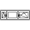 VETREX Sp. z o.o. - Window triple RU + SS + RU - View dwg