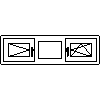 VETREX Sp. z o.o. - Window triple R + SR + RU - View dwg