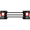 VETREX Sp. z o.o. - Window  SR - A horizontal section dwg