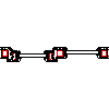 VETREX Sp. z o.o. - Double window RU + SR - A horizontal section dwg