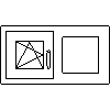 VETREX Sp. z o.o. - Double window RU + SR - View dwg