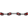 VETREX Sp. z o.o. - Okno trzykwaterowe R+SR+RU - przekrój poziomy dwg