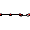 VETREX Sp. z o.o. - Okno trzykwaterowe SR+SR+RU - przekrój poziomy dwg