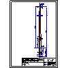 ALUMAST S.A. - Composite poles, height: 6m Type: SKPW6,0 / 175/60 ​​/ 5.5 - Pole composite SKPW 6 dwg