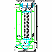 Systems of aluminum AC-door 77HI - Systems of aluminum AC-77HI-door-2-2-b.dwg dwg