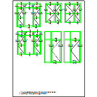 Systems of aluminum AC-door 77HI - Systems of aluminum AC-77HI-door-key2.dwg dwg